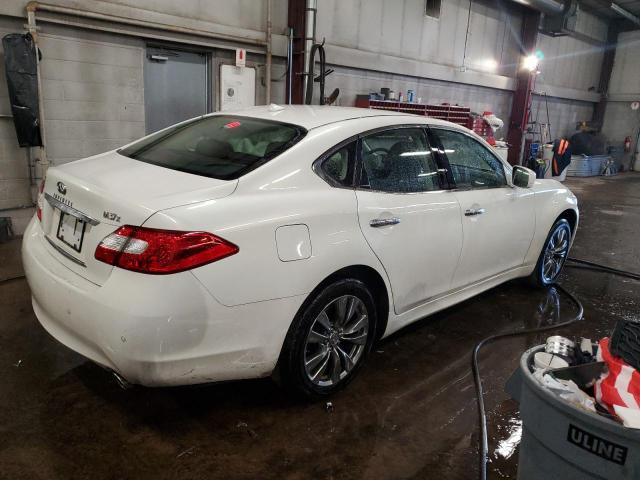  INFINITI M37 2013 White