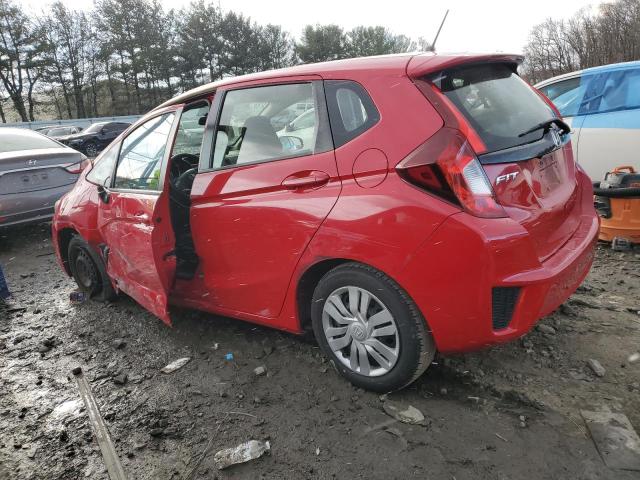  HONDA FIT 2016 Червоний