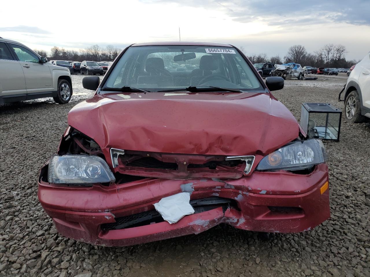 2002 Mitsubishi Lancer Es VIN: JA3AJ26E62U053845 Lot: 86657704
