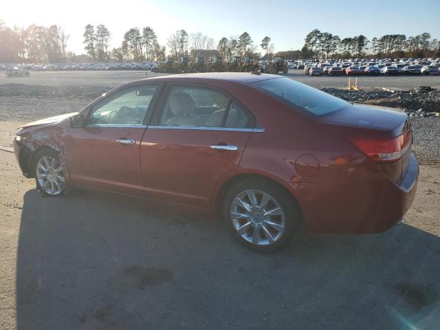  LINCOLN MKZ 2012 Red