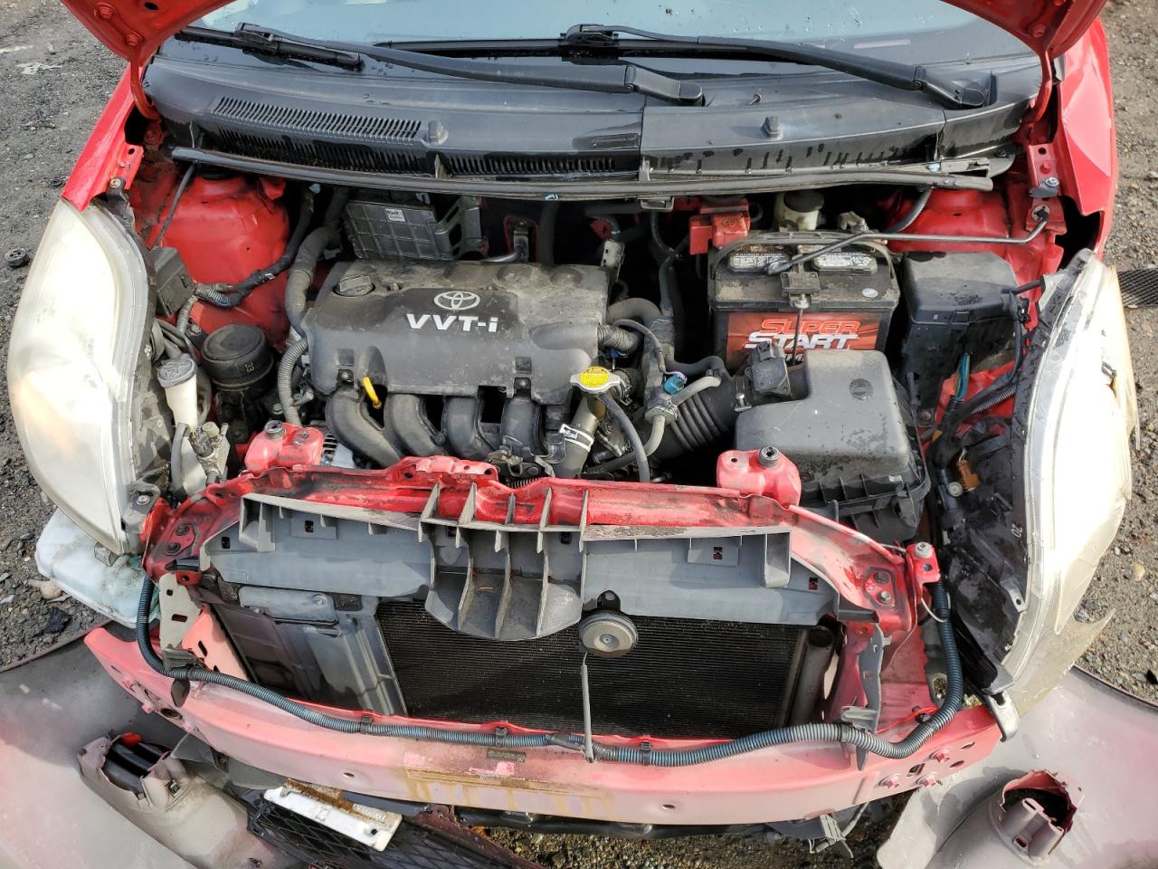 2008 Toyota Yaris VIN: JTDJT923185172205 Lot: 86924414