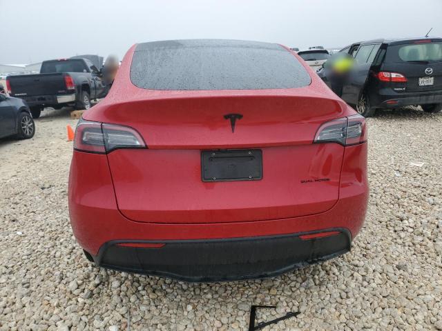  TESLA MODEL Y 2022 Красный