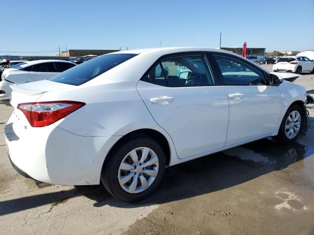  TOYOTA COROLLA 2014 White