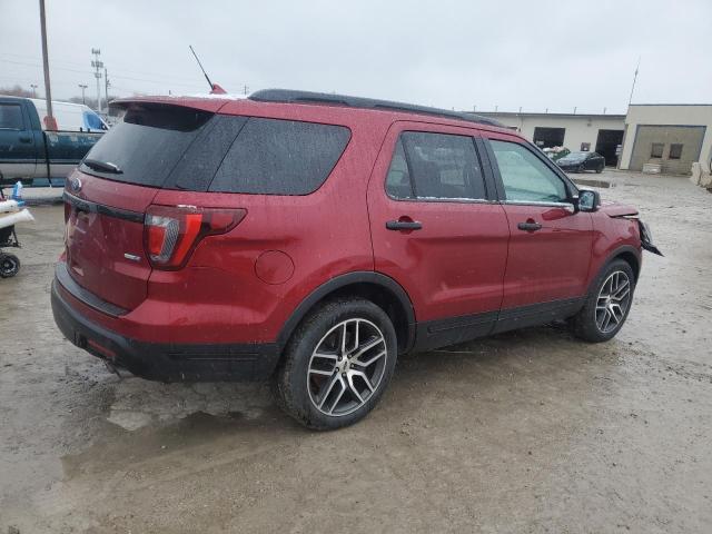  FORD EXPLORER 2018 Бургунди