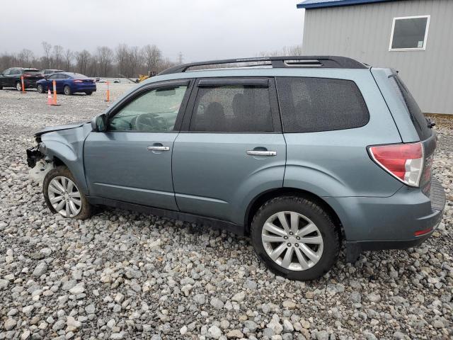  SUBARU FORESTER 2012 Темно-бірюзовий