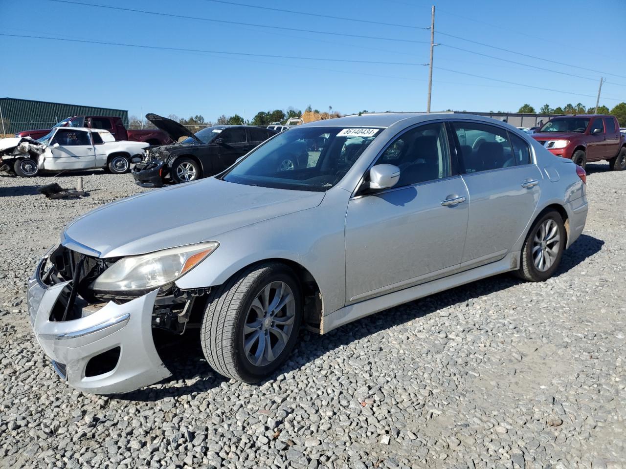 2012 Hyundai Genesis 3.8L de vânzare în Tifton, GA - Front End