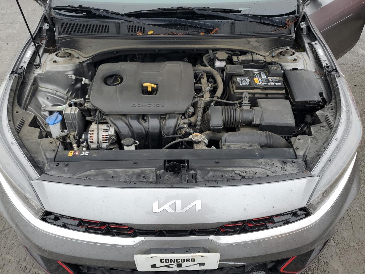 2022 Kia Forte Gt Line VIN: 3KPF54AD1NE447732 Lot: 86158354