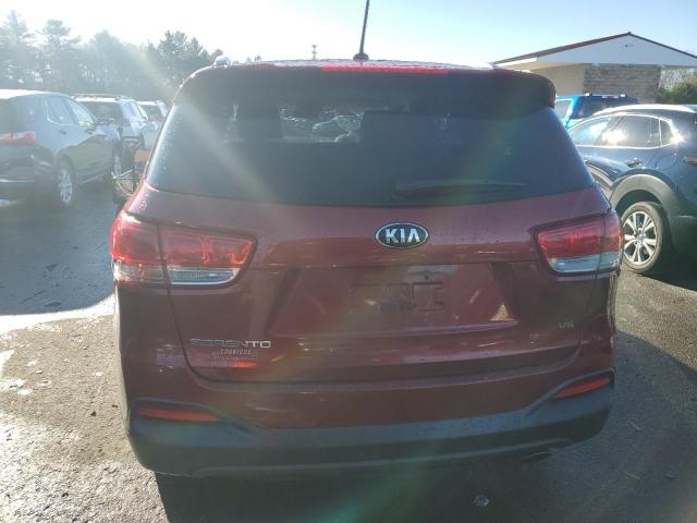 Parquets KIA SORENTO 2016 Czerwony