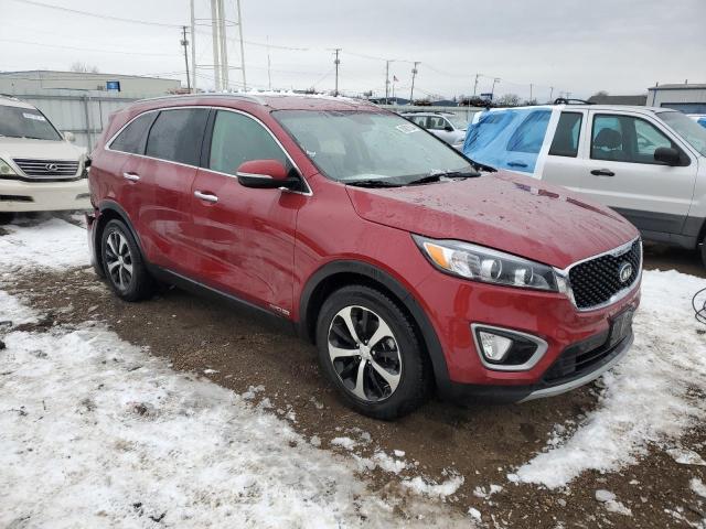  KIA SORENTO 2016 Czerwony
