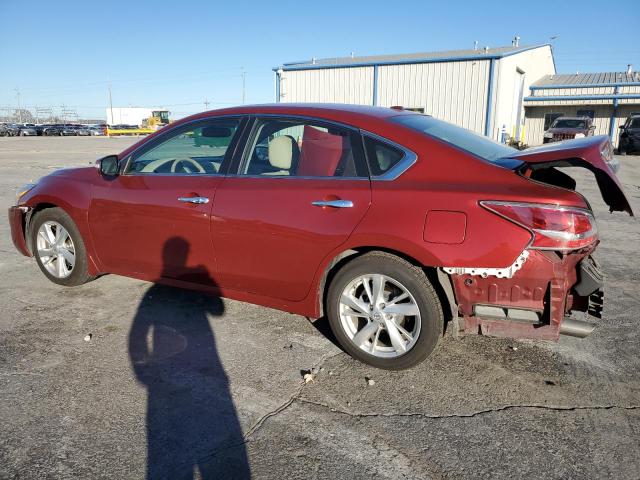  NISSAN ALTIMA 2015 Czerwony