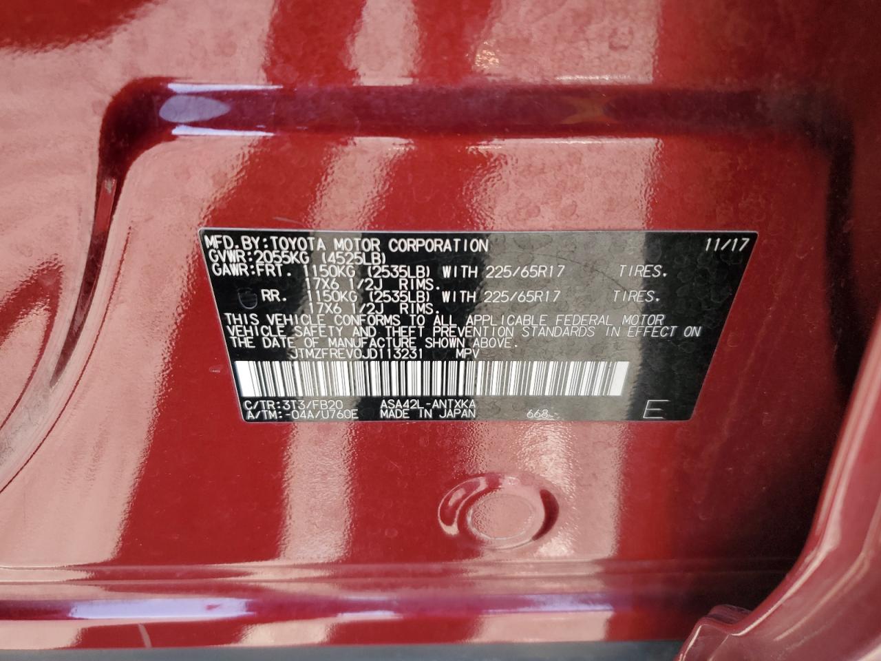 2018 Toyota RAV 4 - Image 13