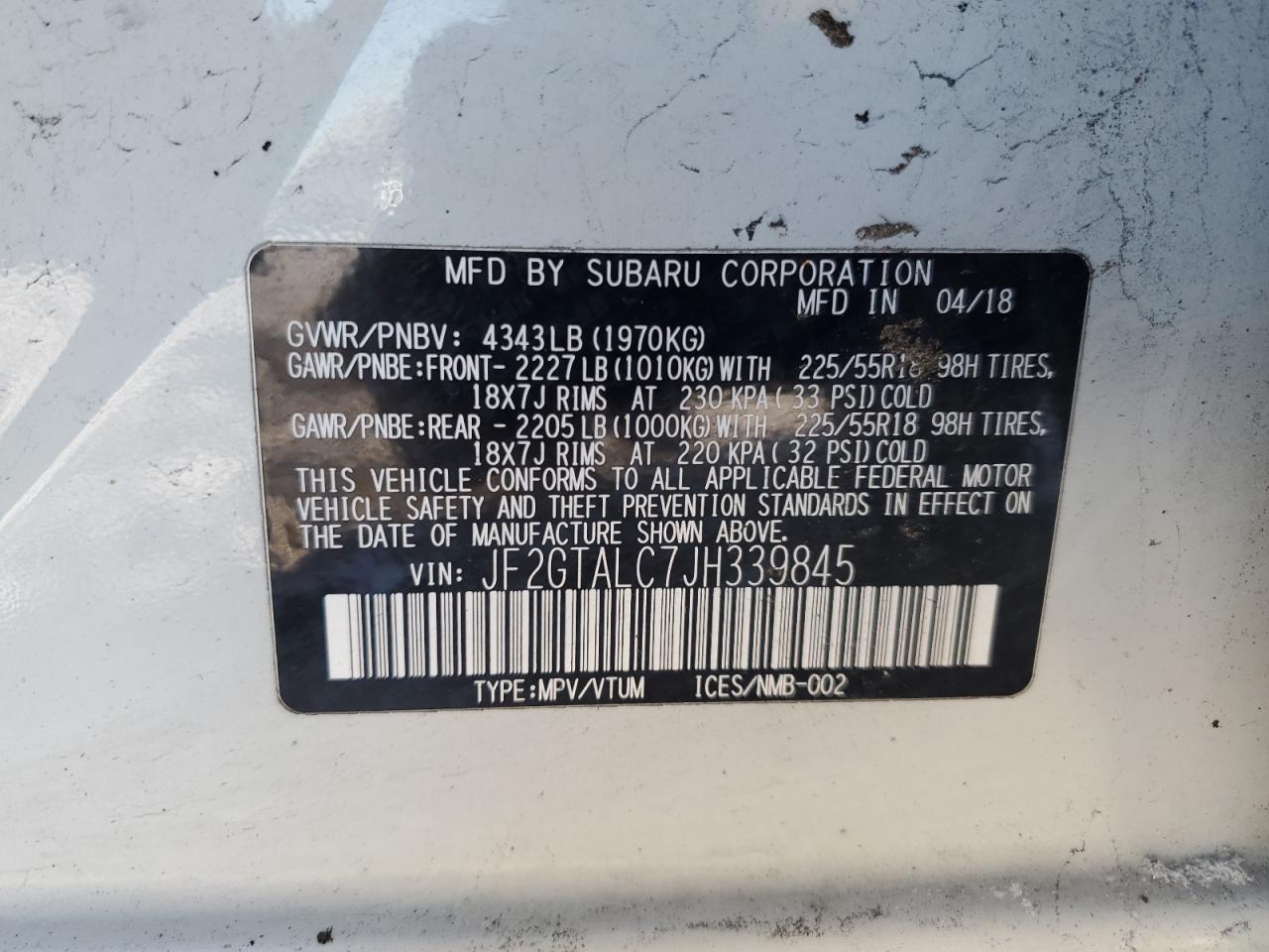 2018 Subaru XV - Image 14