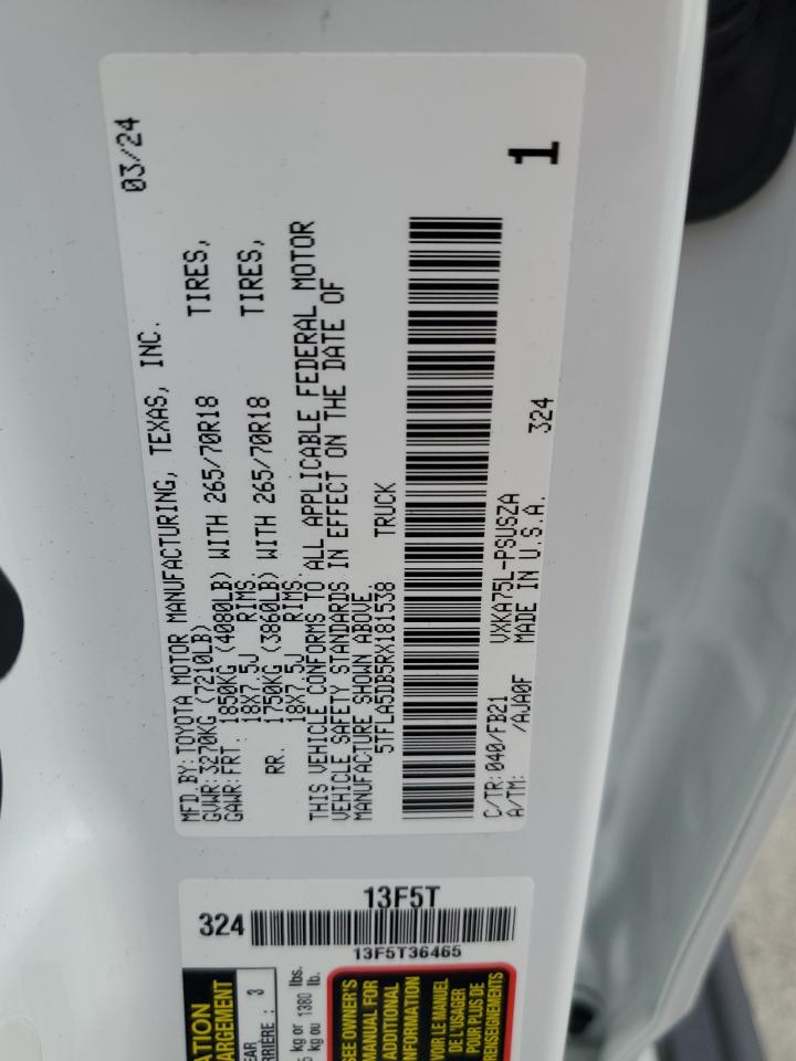 2024 Toyota Tundra - Image 15