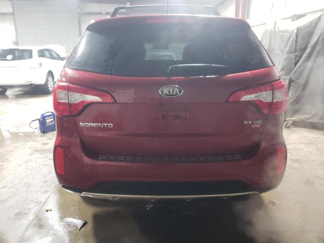  KIA SORENTO 2014 Czerwony