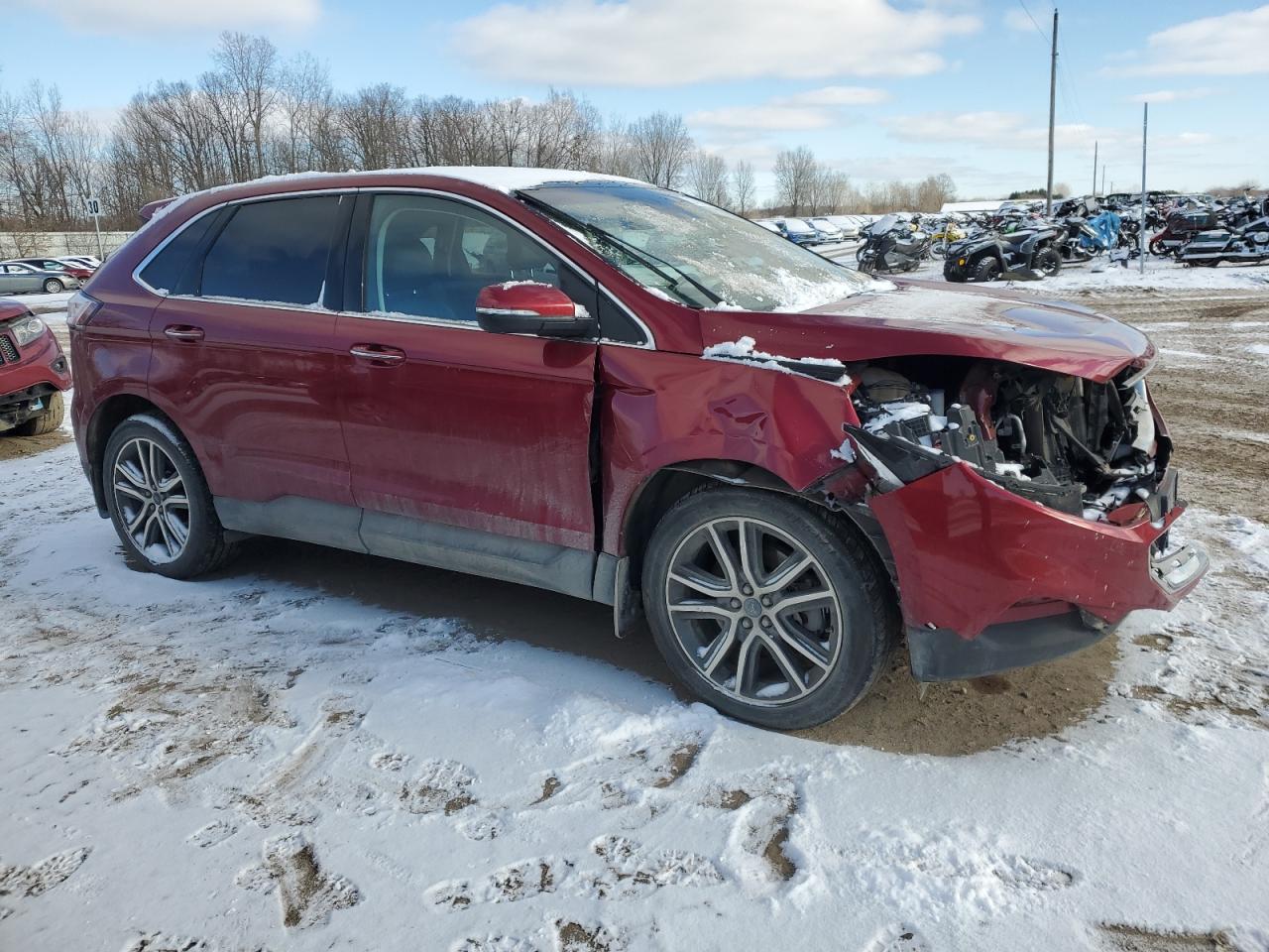 VIN 2FMPK4K93KBC05742 2019 FORD EDGE no.4