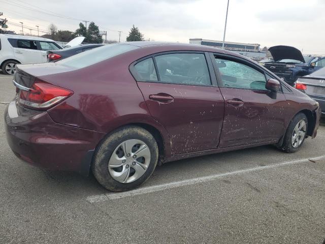  HONDA CIVIC 2014 Burgundy