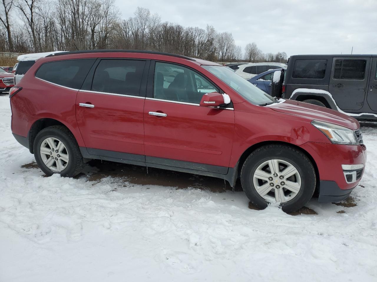 VIN 1GNKVHKD8EJ306767 2014 CHEVROLET TRAVERSE no.4