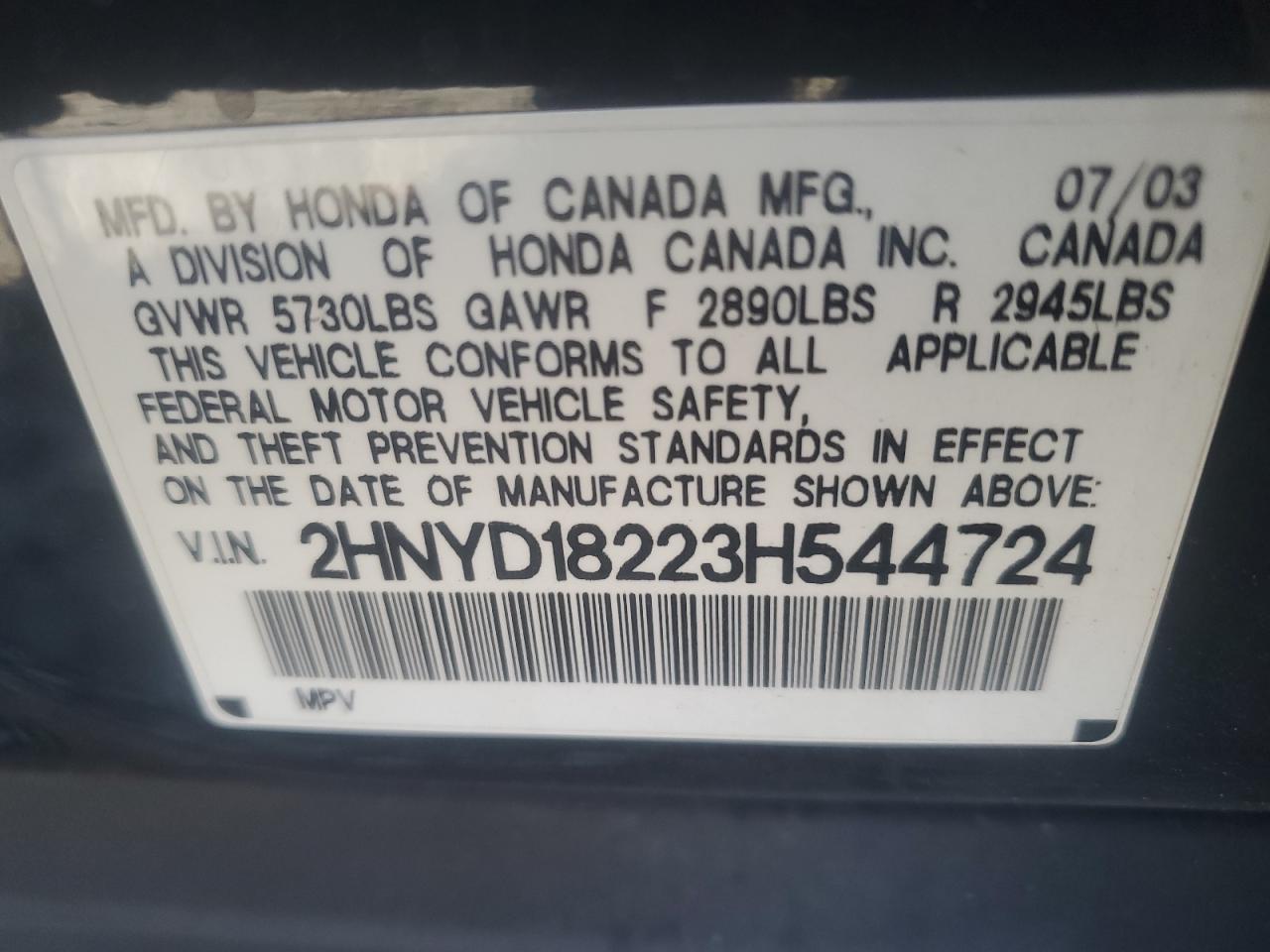 2003 Acura MDX - Image 13