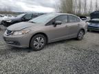 2015 Honda Civic Lx на продаже в Arlington, WA - Side