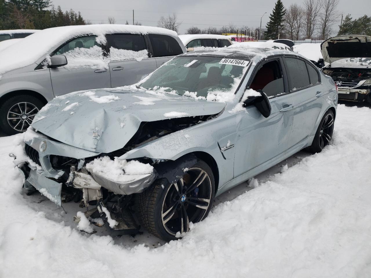 2017 Bmw M3 იყიდება Bowmanville-ში, ON - Front End