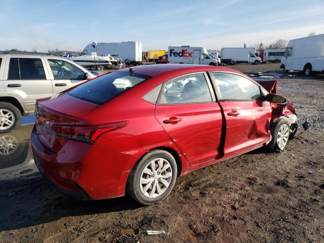  HYUNDAI ACCENT 2018 Червоний