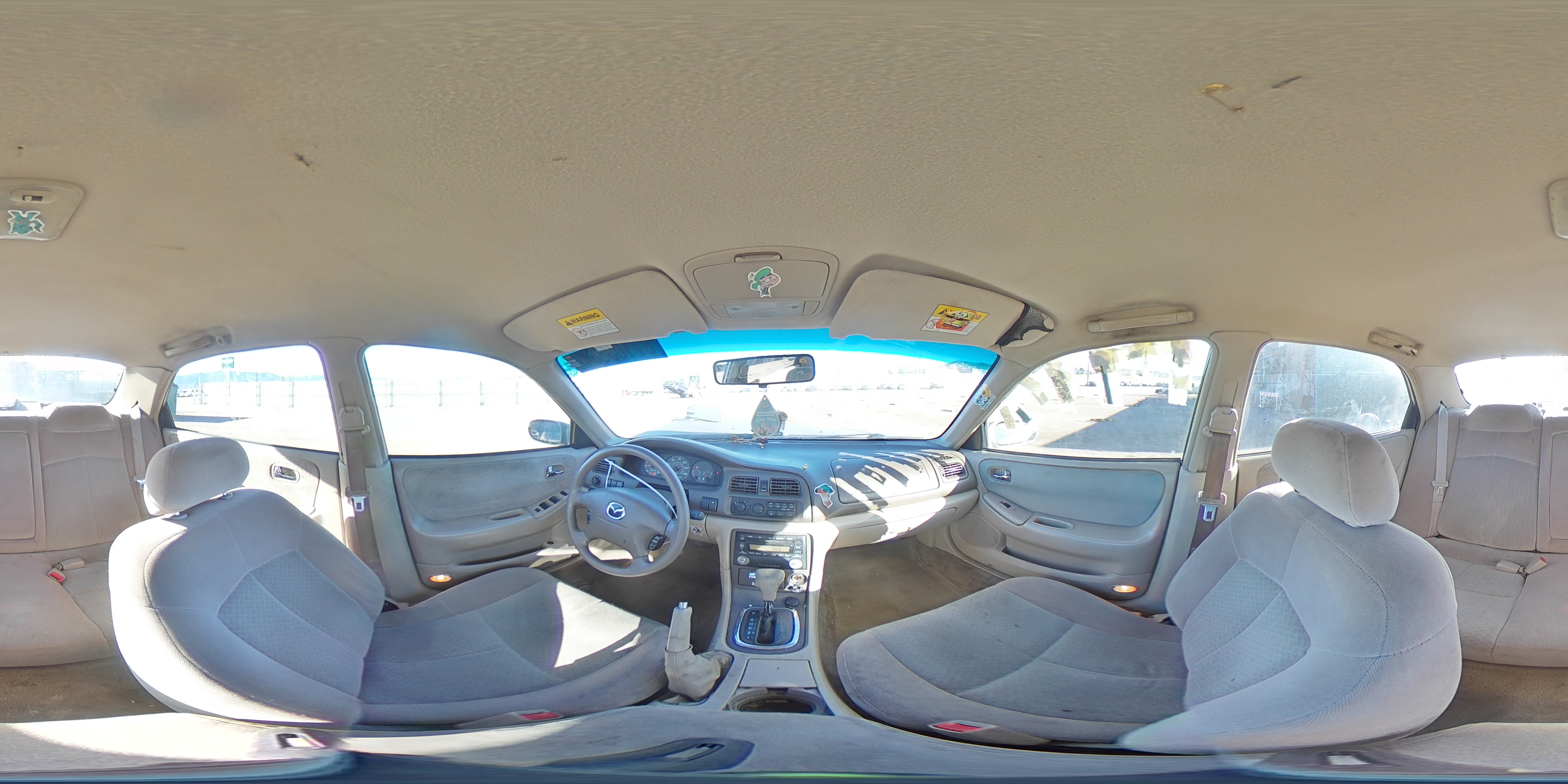 2002 Mazda 626 Lx VIN: 1YVGF22C125279863 Lot: 87103664