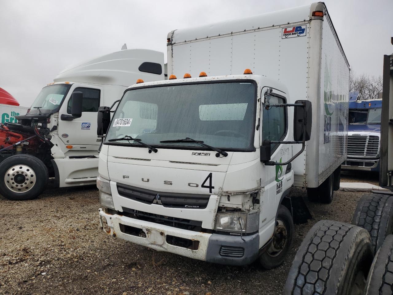 2012 Mitsubishi Fuso Truck Of America Inc Fe Fec52S for Sale in Elgin, IL - Mechanical