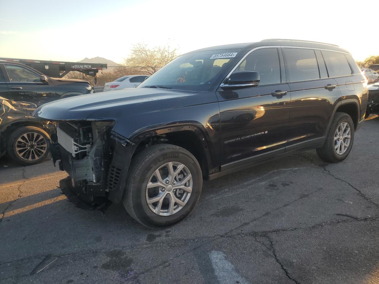 2023 Jeep Grand Cherokee L Limited للبيع في North Las Vegas، NV - Front End