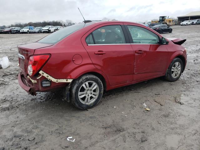 Sedans CHEVROLET SONIC 2016 Red