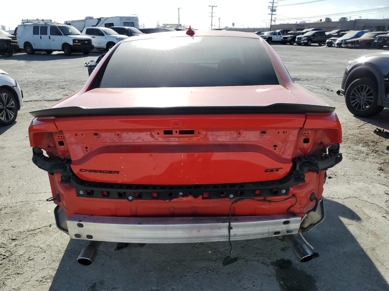 VIN 2C3CDXHG5MH645695 2021 DODGE CHARGER no.6