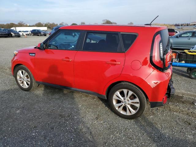  KIA SOUL 2016 Czerwony