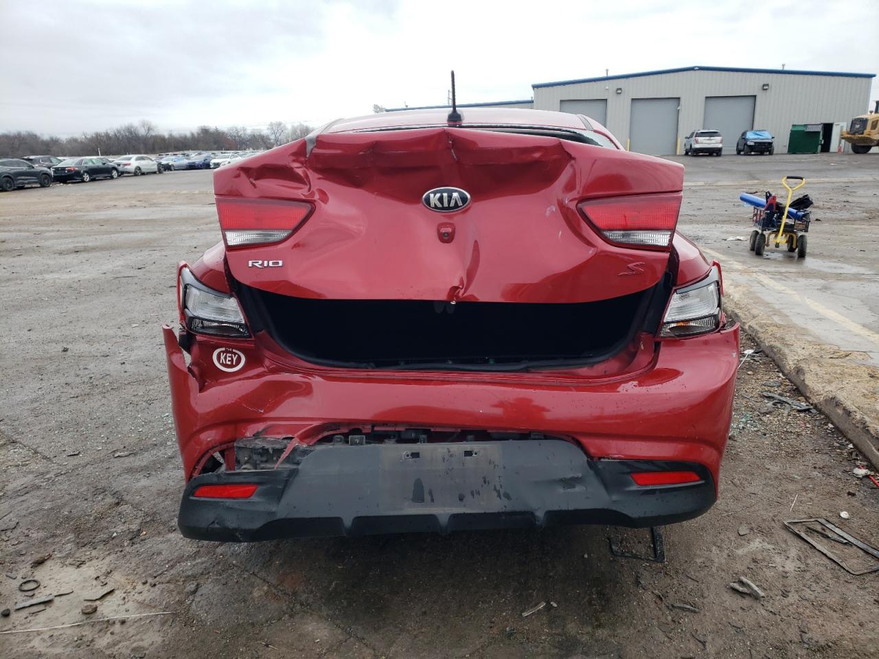 2019 Kia Rio S VIN: 3KPA24AB2KE187628 Lot: 86187484