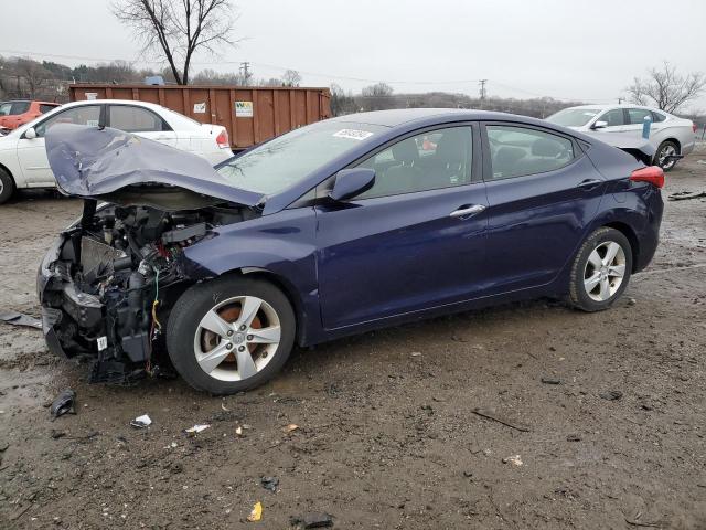  HYUNDAI ELANTRA 2013 Синий