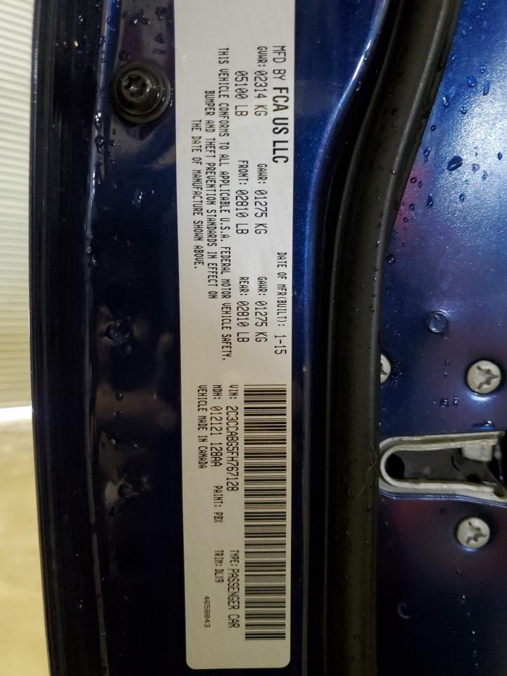 2015 Chrysler 300 S VIN: 2C3CCABG5FH767128 Lot: 82299764