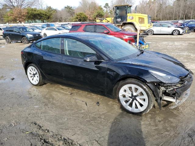  TESLA MODEL 3 2022 Черный