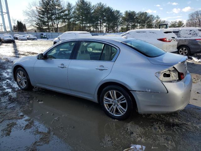  INFINITI G37 2013 Silver