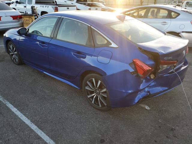  HONDA CIVIC 2022 Blue