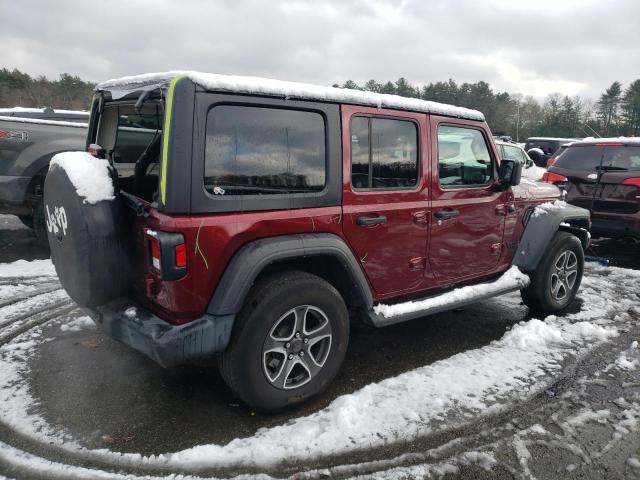  JEEP WRANGLER 2022 Maroon