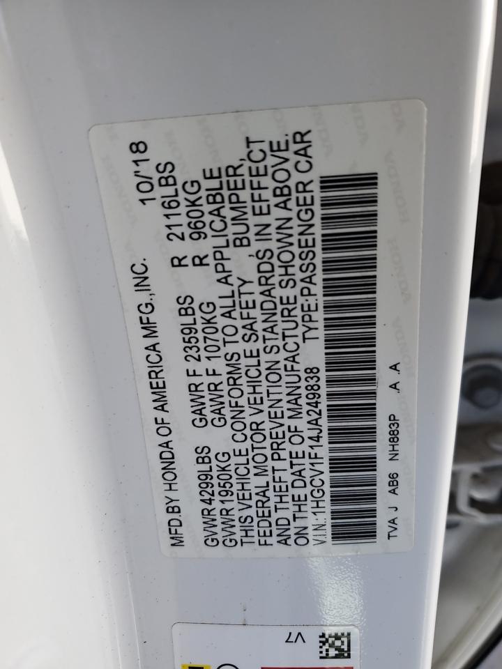 2018 Honda Accord - Image 12