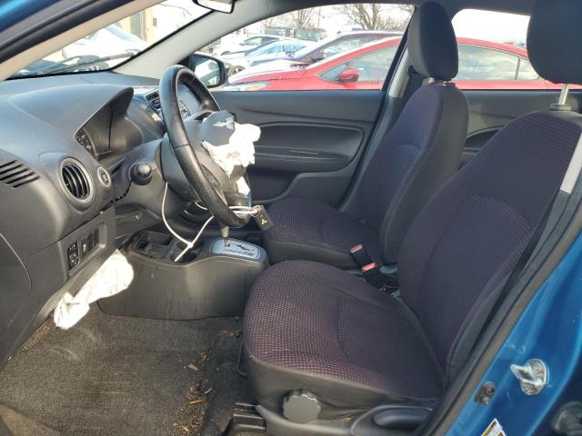  MITSUBISHI MIRAGE 2014 Blue