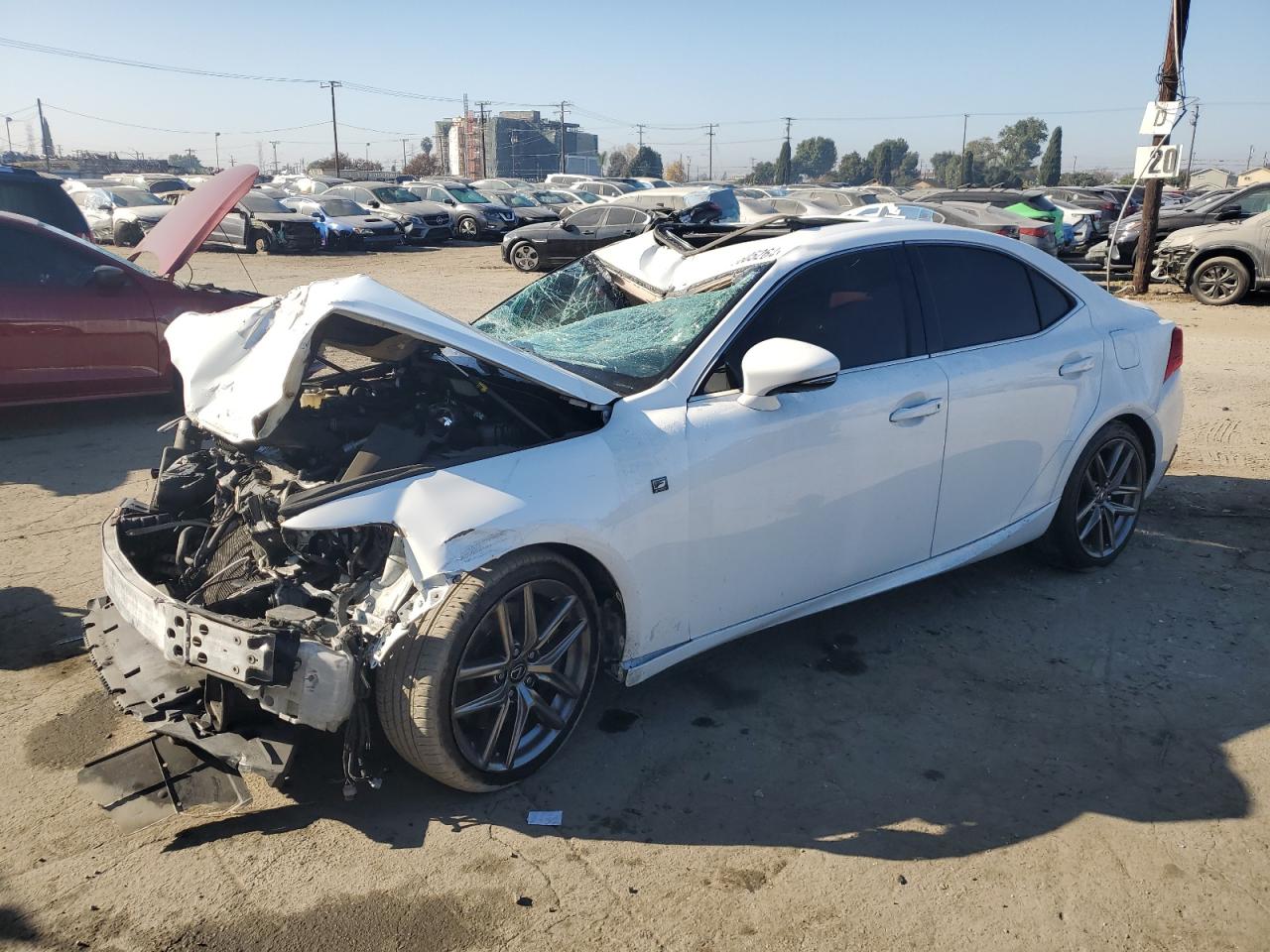 VIN JTHBA1D27J5069083 2018 LEXUS IS no.1