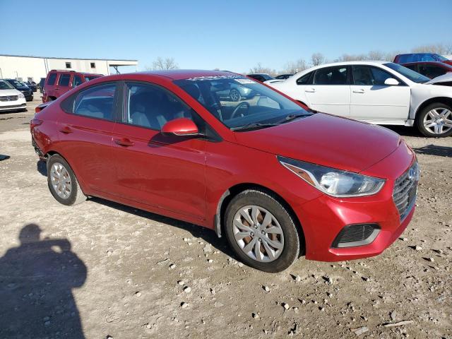  HYUNDAI ACCENT 2018 Czerwony