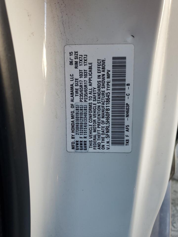 2015 Honda Odyssey - Image 15