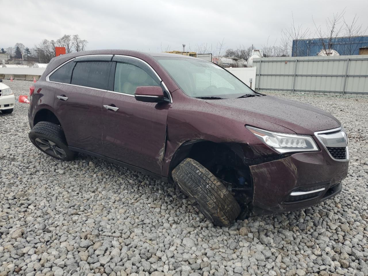 VIN 5FRYD4H29GB016583 2016 ACURA MDX no.4