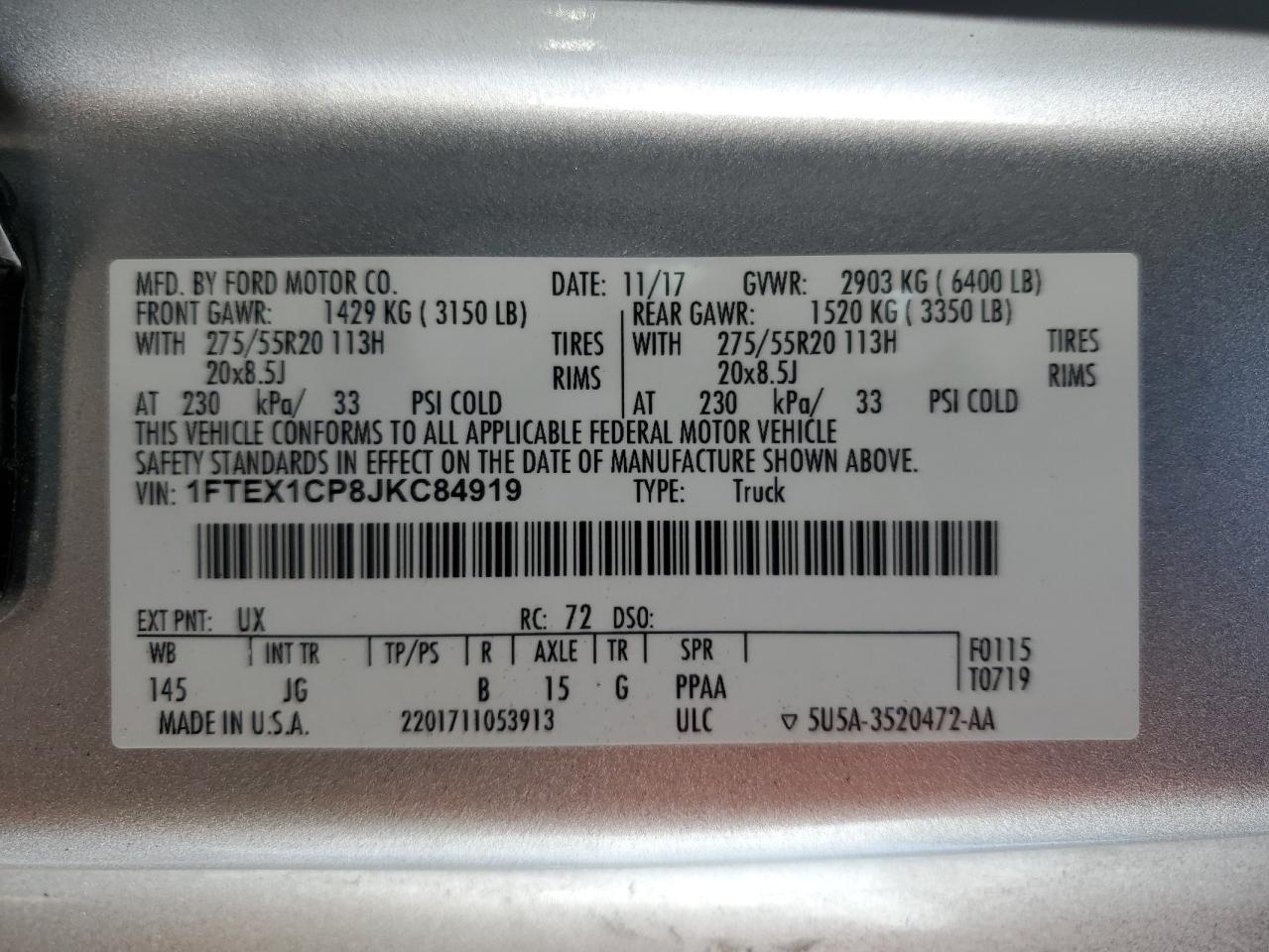 2018 Ford F-150 - Image 14