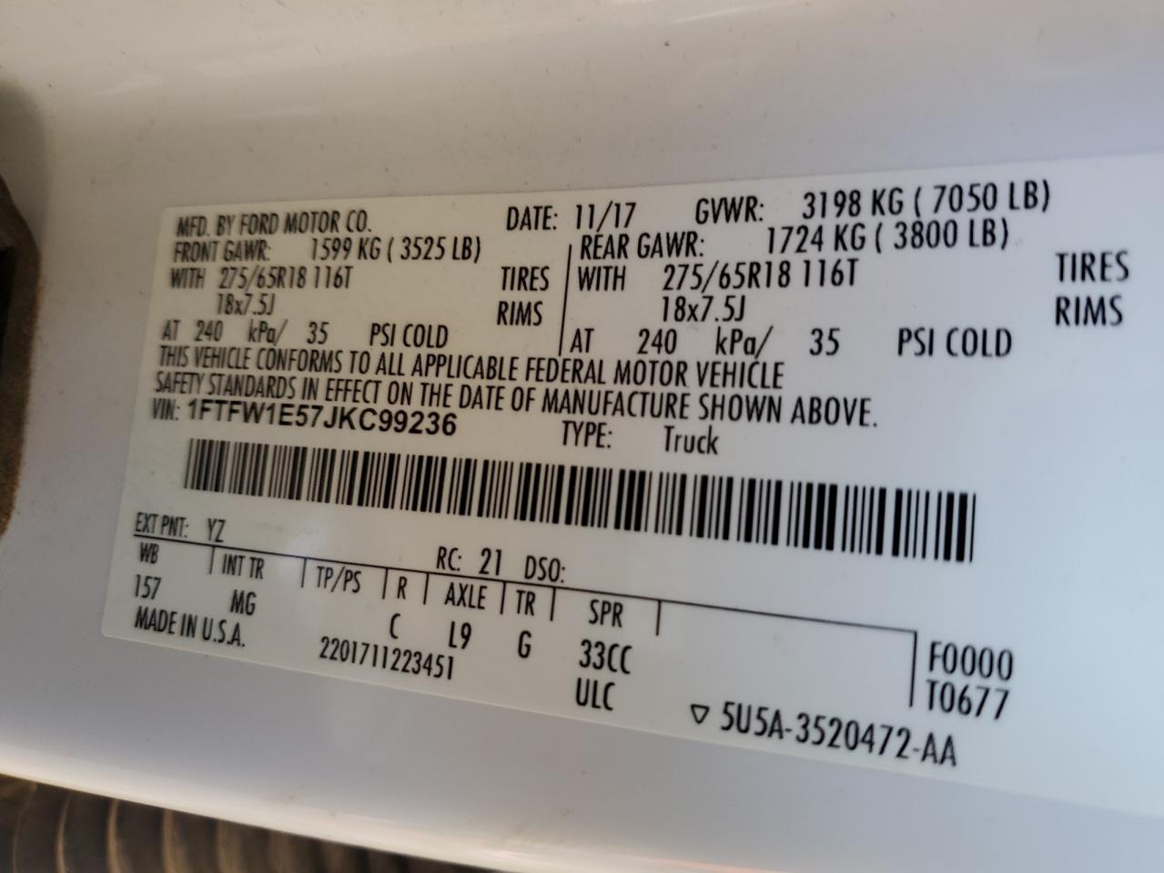 2018 Ford F-150 - Image 14
