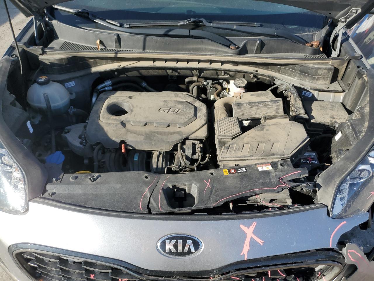 2020 Kia Sportage S VIN: KNDP6CAC6L7638322 Lot: 84225954