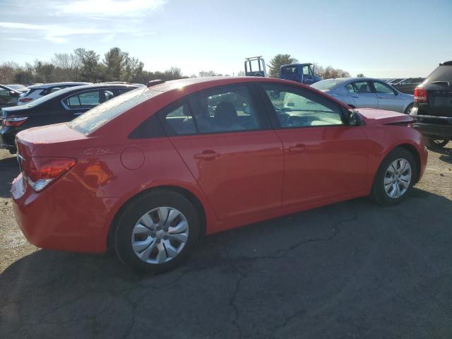  CHEVROLET CRUZE 2015 Czerwony