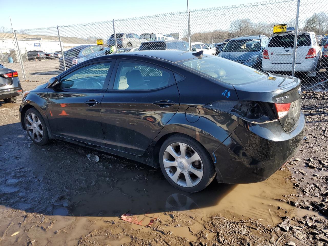 VIN KMHDH4AE9DU539027 2013 HYUNDAI ELANTRA no.2