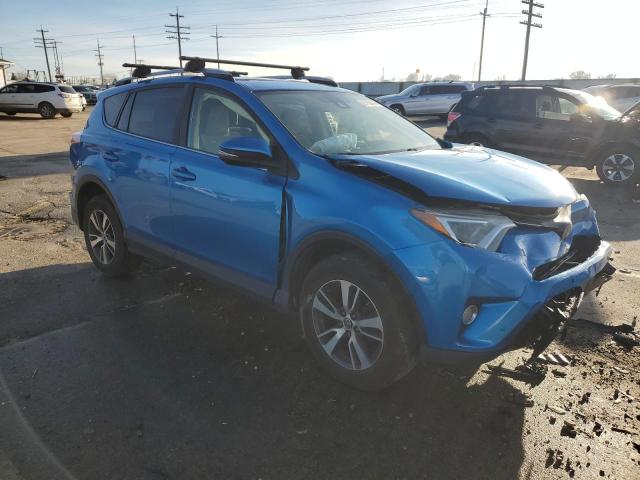  TOYOTA RAV4 2018 Синий